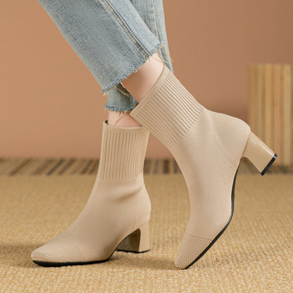 Botines de punto para mujer Balerria Fsser