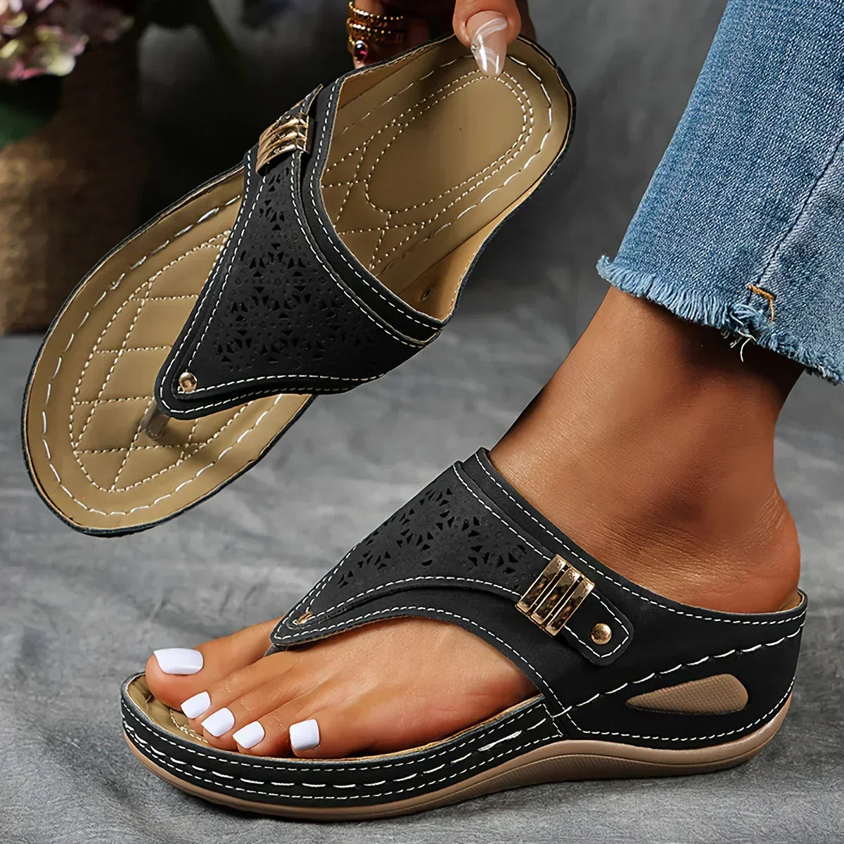 Melodi Damen-Sandalen