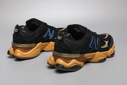 New Balance 9060 Unisex Sneakers Black Yellow