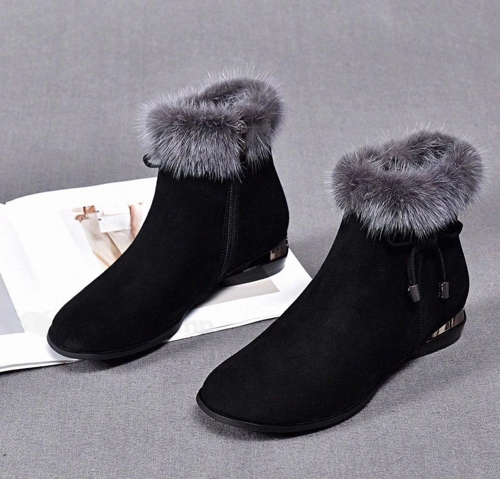 Botas ortopédicas de mulher FlexiBoots Noir