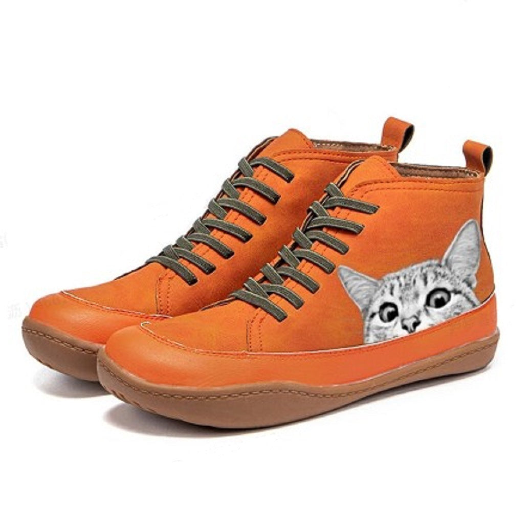 Stivaletti ortopedici in pelle da donna KittyKicks
