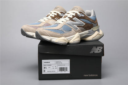 New Balance 9060 Unisex Sneakers Brown Blue