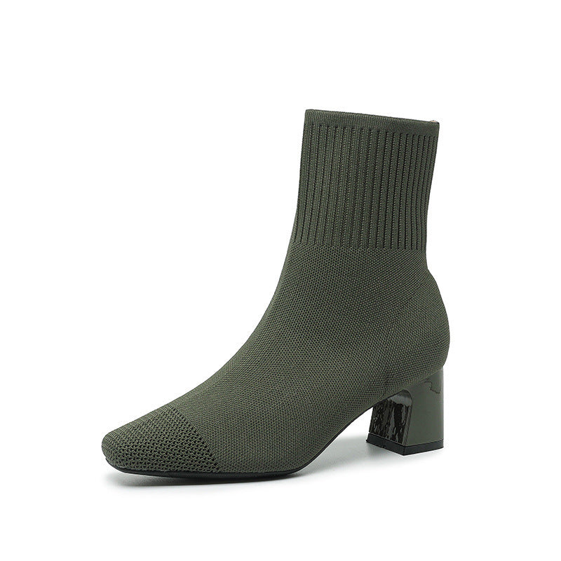 Botines de punto para mujer Balerria Fsser