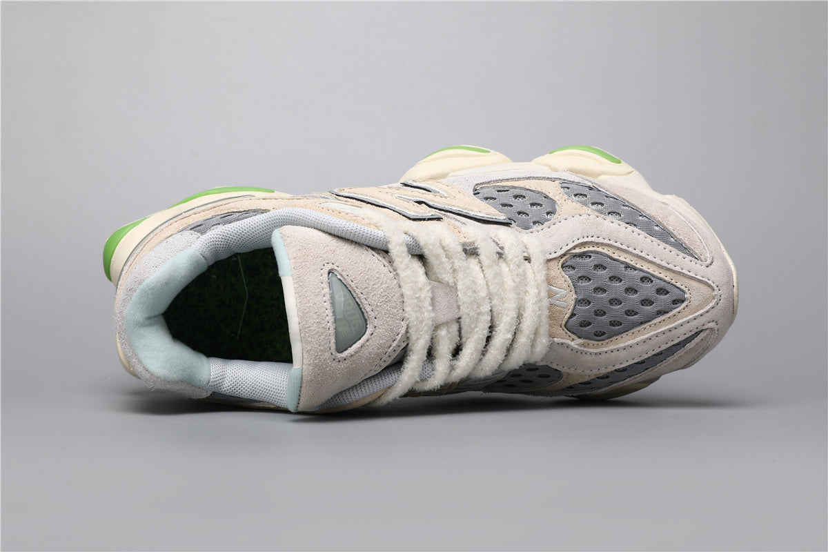 New Balance 9060 uniseks tenisice bež-zelene boje