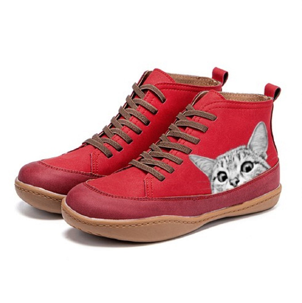 Stivaletti ortopedici in pelle da donna KittyKicks