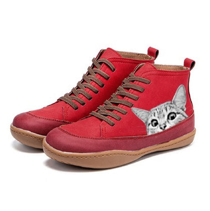 Stivaletti ortopedici in pelle da donna KittyKicks