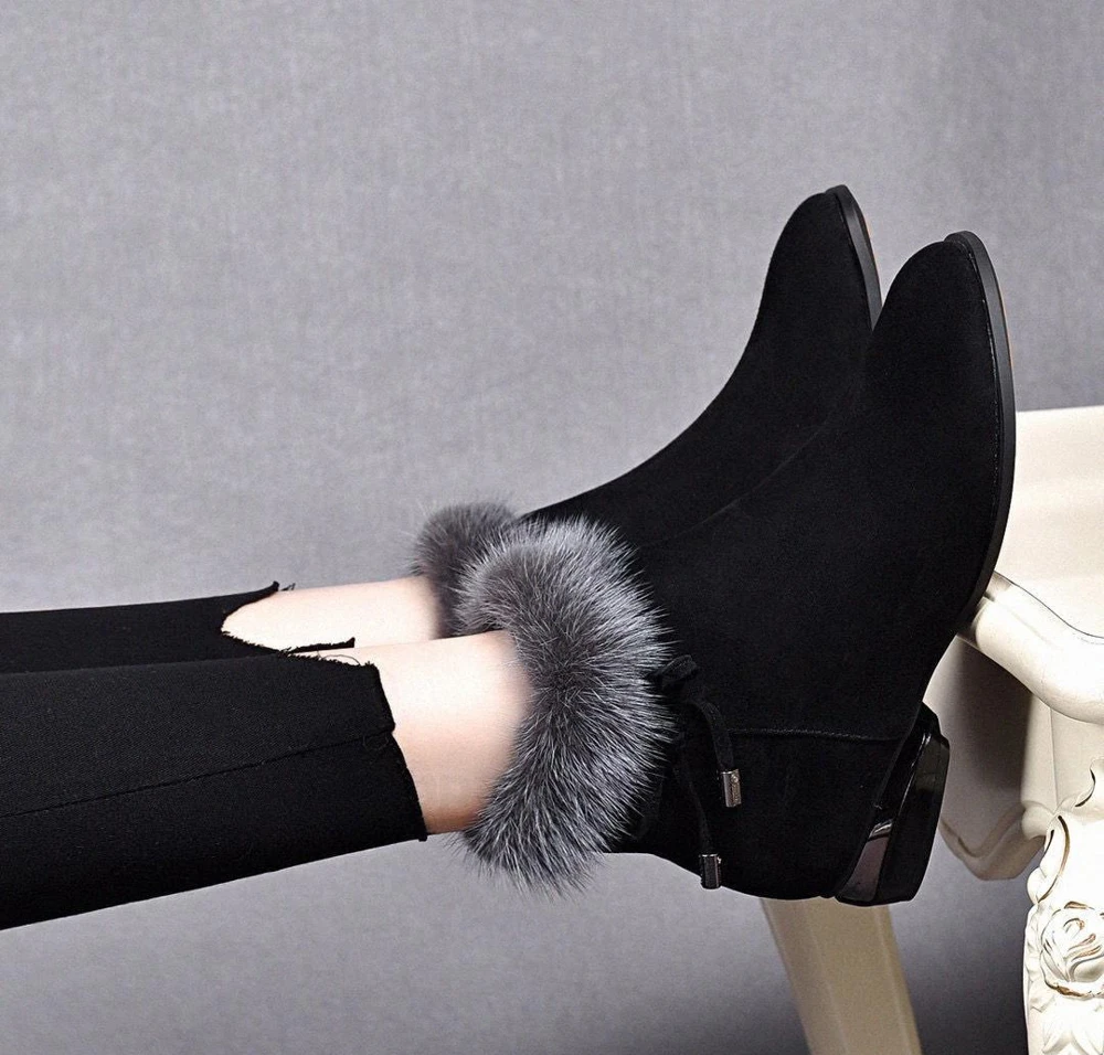 Botas ortopédicas de mulher FlexiBoots Noir