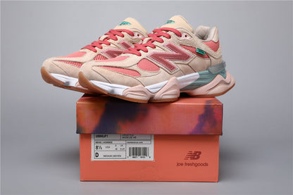 New Balance 9060 Unisex-Sneaker Beige-Rosa