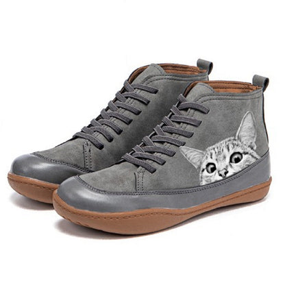 Stivaletti ortopedici in pelle da donna KittyKicks