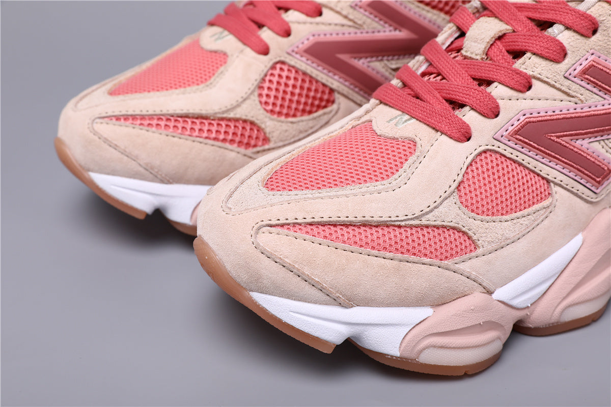New Balance 9060 Unisex-Sneaker Beige-Rosa