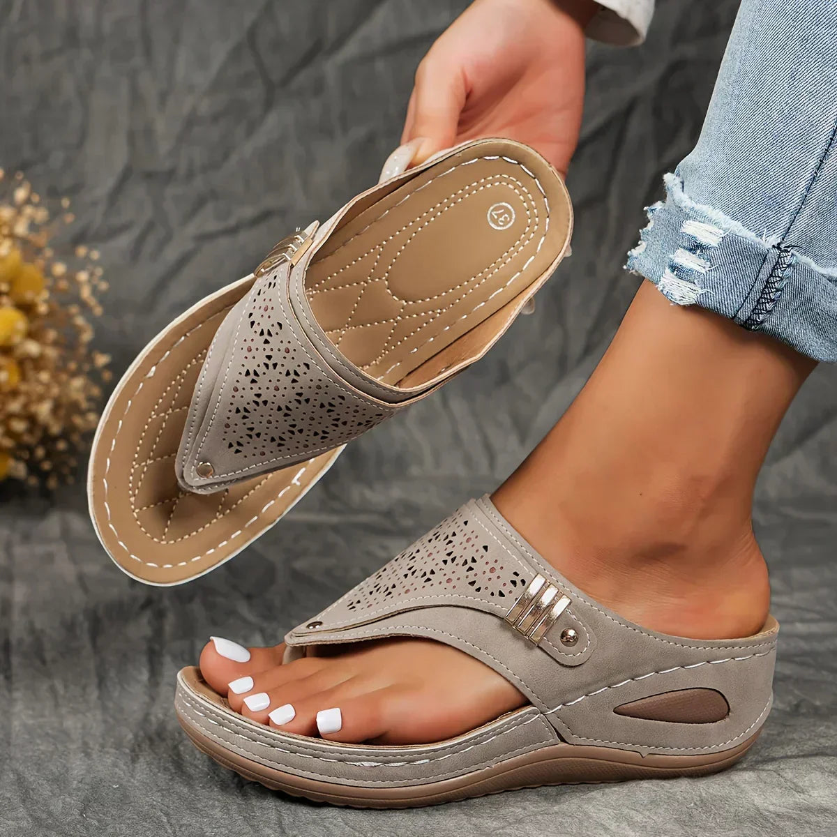 Melodi Damen-Sandalen