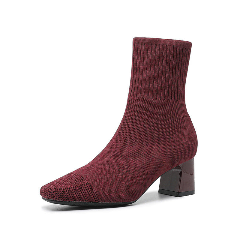 Botines de punto para mujer Balerria Fsser