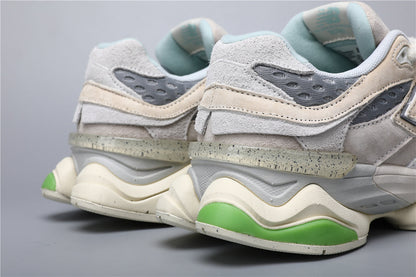 New Balance 9060 uniseks tenisice bež-zelene boje
