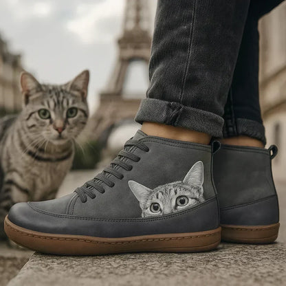 Stivaletti ortopedici in pelle da donna KittyKicks