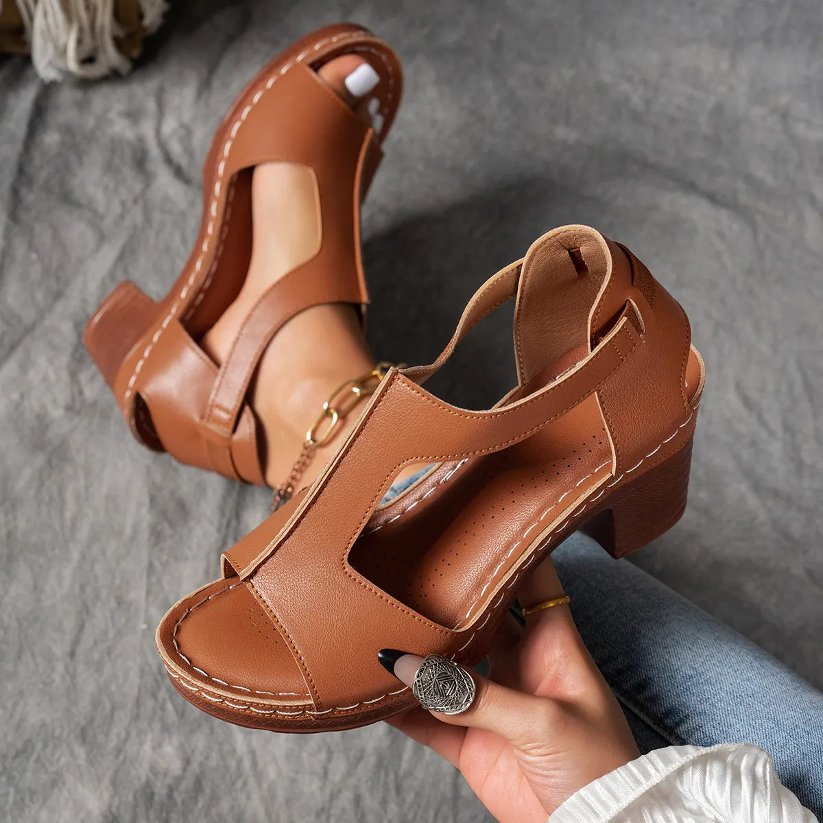 Knoora VARELIA Damen-Sandalen