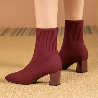 Botines de punto para mujer Balerria Fsser