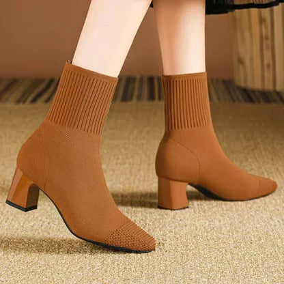 Botines de punto para mujer Balerria Fsser