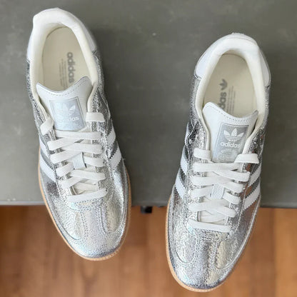 Sneakers Chrome από δέρμα με μεταλλιζέ εφέ κροκόδειλου