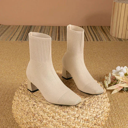 Botines de punto para mujer Balerria Fsser