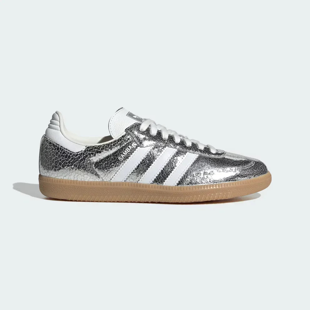 Sneakers Chrome από δέρμα με μεταλλιζέ εφέ κροκόδειλου