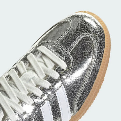 Sneakers Chrome από δέρμα με μεταλλιζέ εφέ κροκόδειλου