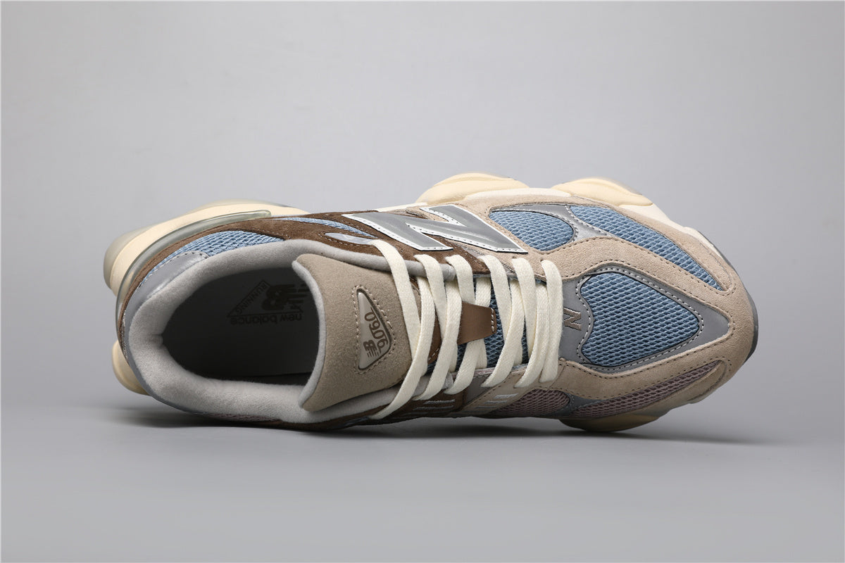 New Balance 9060 Unisex Sneakers Brown Blue