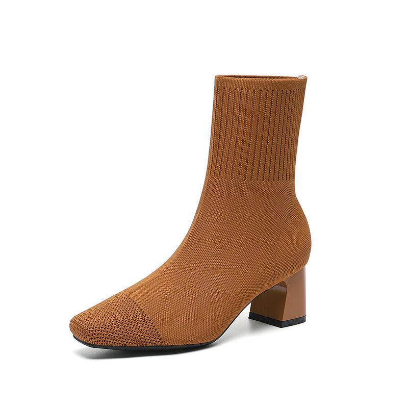 Botines de punto para mujer Balerria Fsser