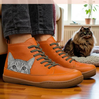Stivaletti ortopedici in pelle da donna KittyKicks