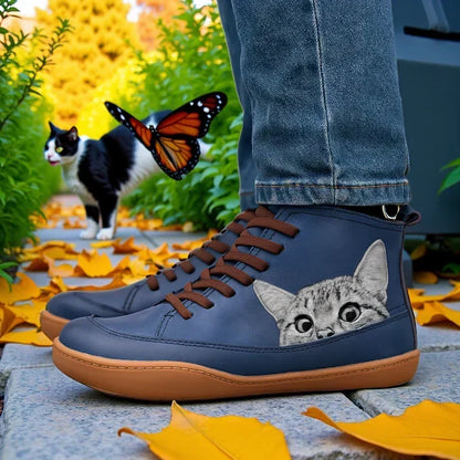Stivaletti ortopedici in pelle da donna KittyKicks